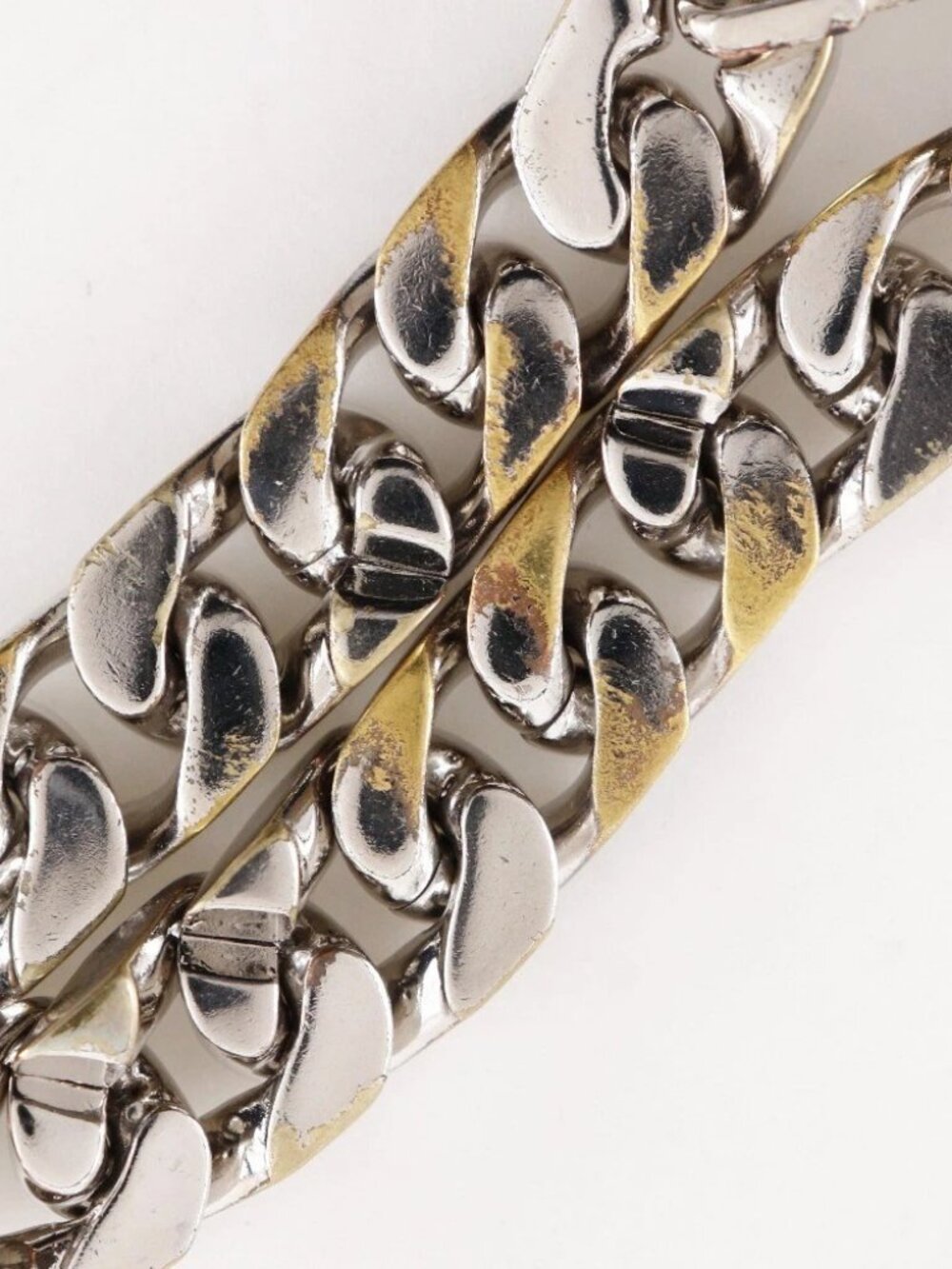 LOUIS VUITTON Bracelet LVChain Links Bracelet M69989 Silver Silver metalli... - Picture 10 of 15